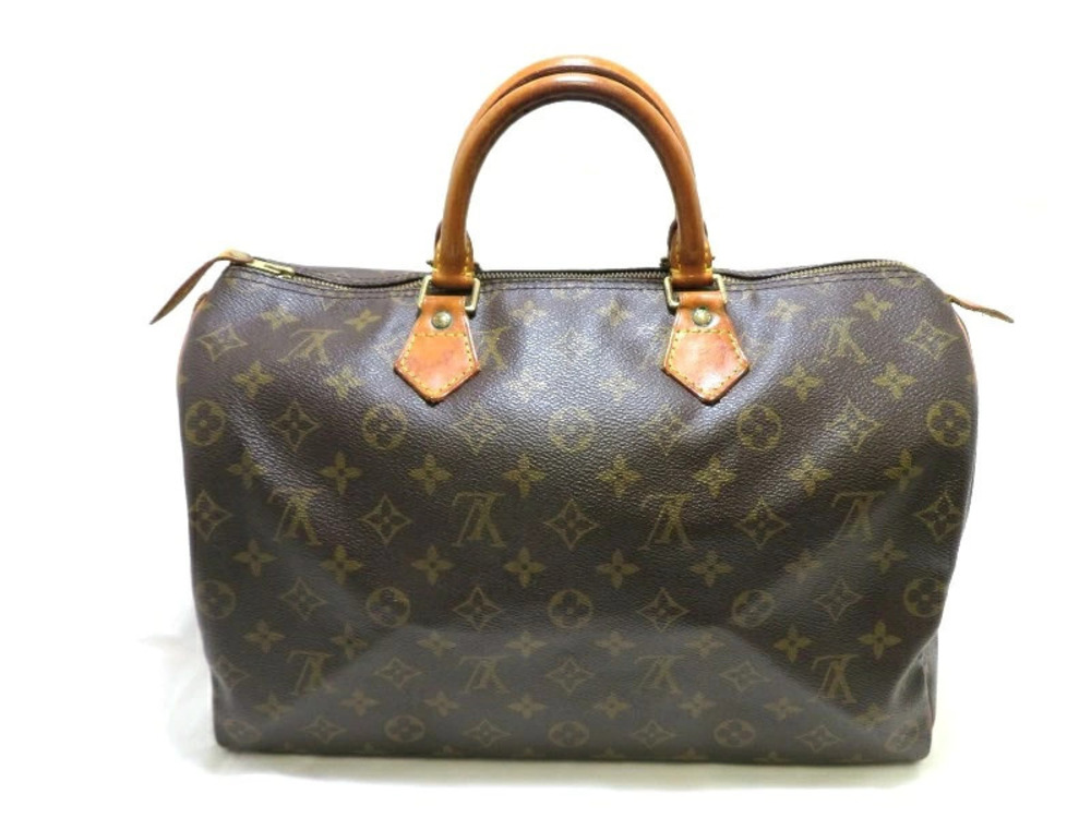 Louis Vuitton Monogram Bag YI Speedy Brown